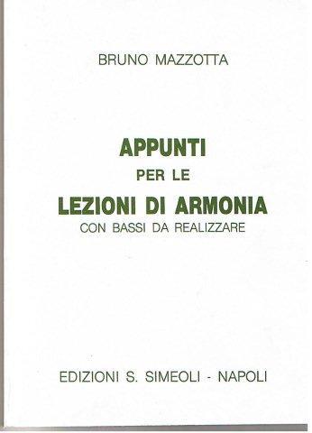 Appunti per le Lezioni di Armonia